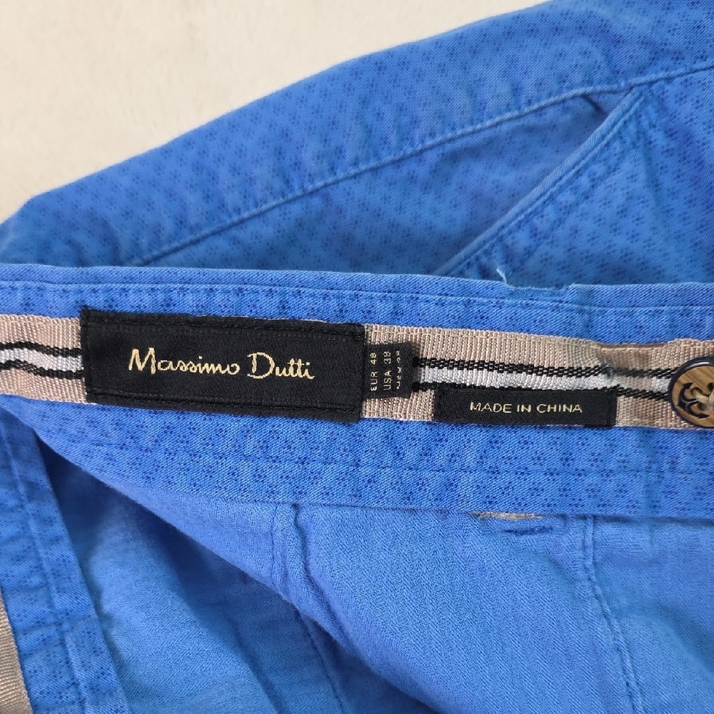 Massimo Dutti Men's Blue‎ Shorts Short Size 38 / EU Sz. 48 - Picture 9 of 11
